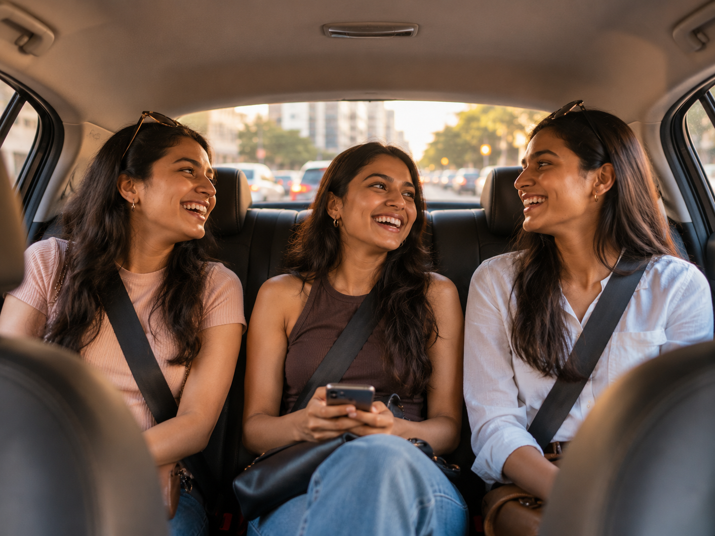 Split a cab with someone going your way